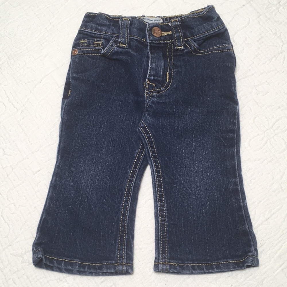 6-9m (4/$20) Boot-Cut Jeans by 1989 Place